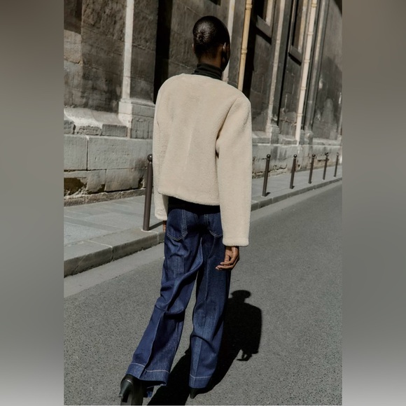 Zara double faced toggle Jacket - Picture 4 of 11